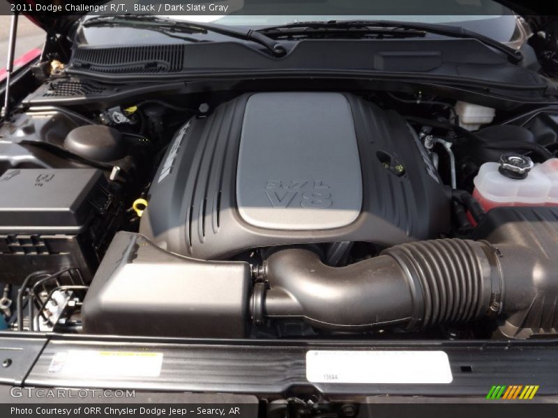 Black / Dark Slate Gray 2011 Dodge Challenger R/T