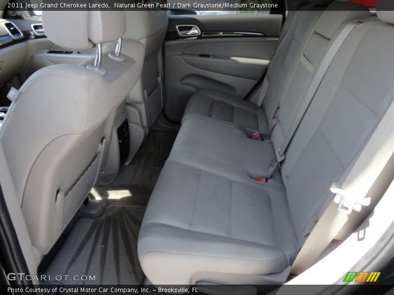 Natural Green Pearl / Dark Graystone/Medium Graystone 2011 Jeep Grand Cherokee Laredo