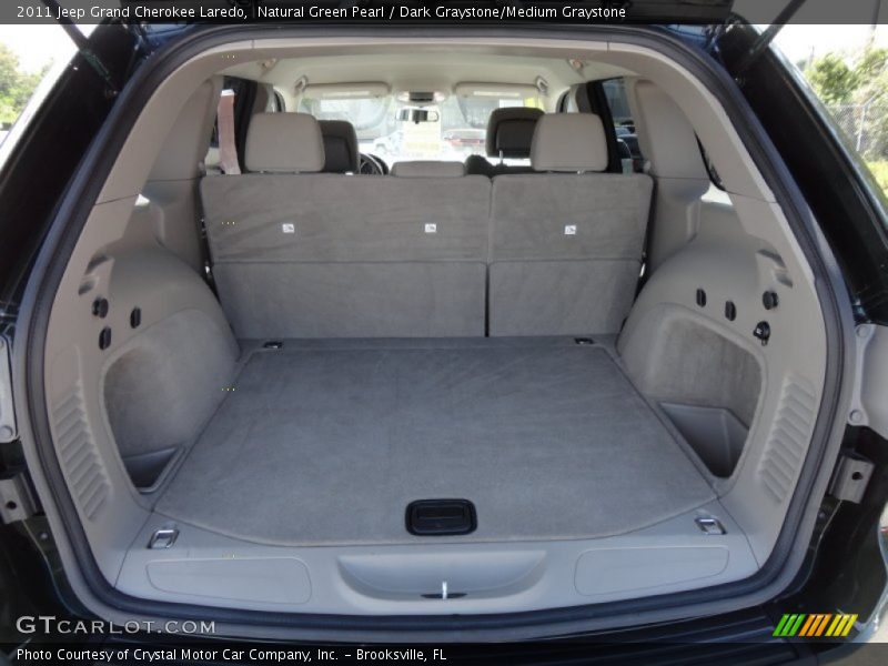 Natural Green Pearl / Dark Graystone/Medium Graystone 2011 Jeep Grand Cherokee Laredo