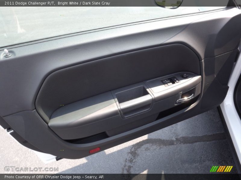 Bright White / Dark Slate Gray 2011 Dodge Challenger R/T