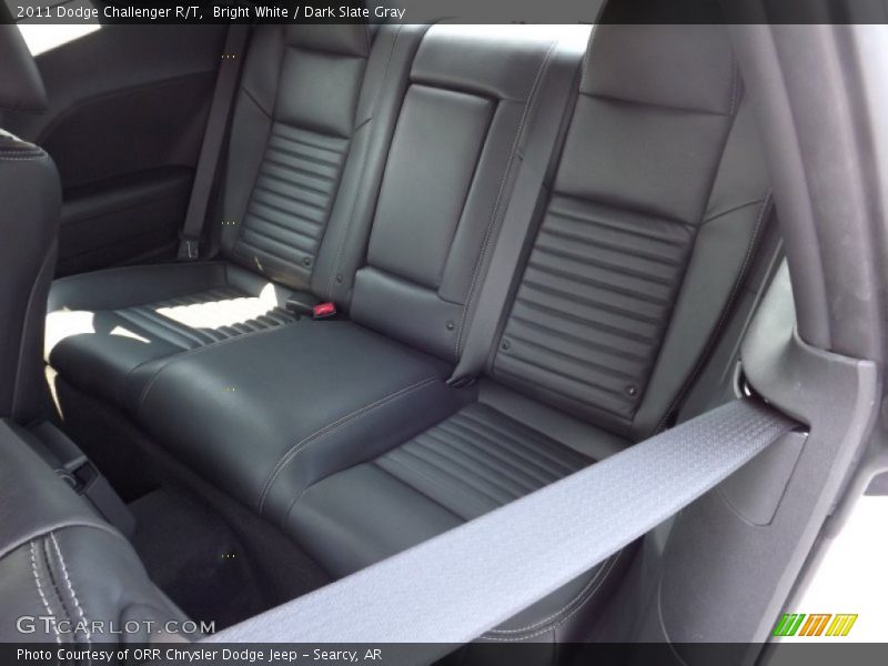 Bright White / Dark Slate Gray 2011 Dodge Challenger R/T