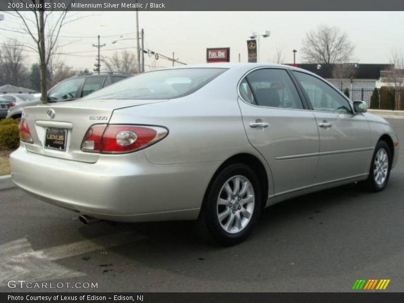Millennium Silver Metallic / Black 2003 Lexus ES 300