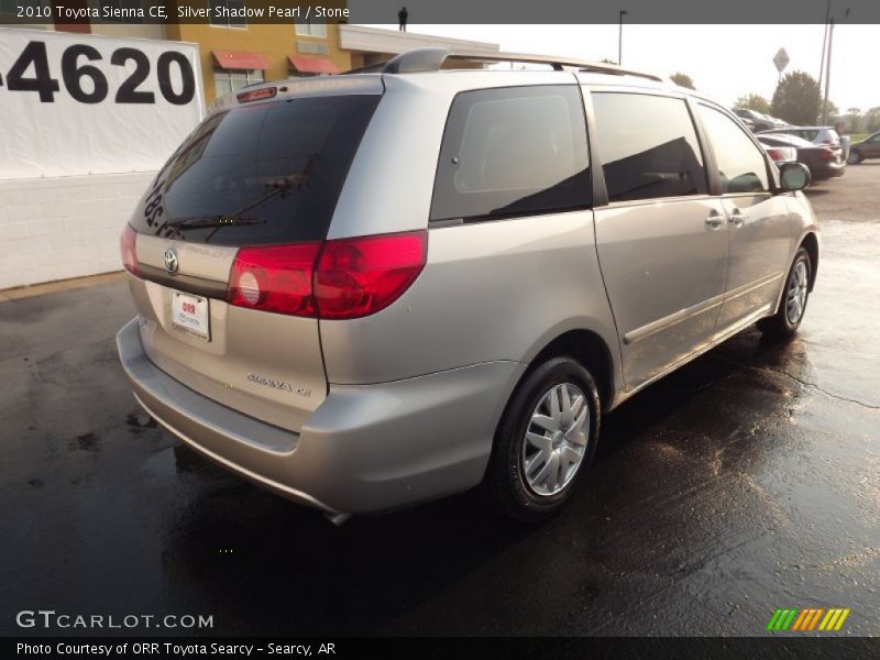 Silver Shadow Pearl / Stone 2010 Toyota Sienna CE