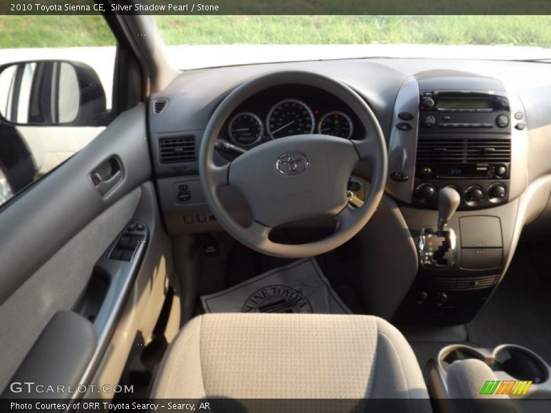 Silver Shadow Pearl / Stone 2010 Toyota Sienna CE