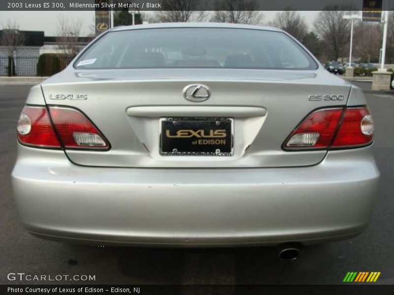 Millennium Silver Metallic / Black 2003 Lexus ES 300