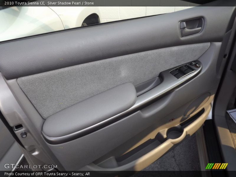 Silver Shadow Pearl / Stone 2010 Toyota Sienna CE