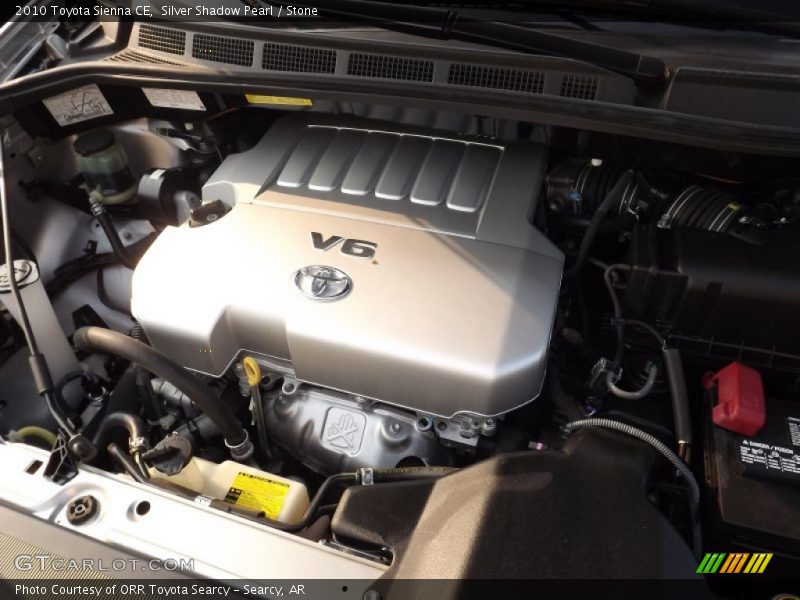 Silver Shadow Pearl / Stone 2010 Toyota Sienna CE