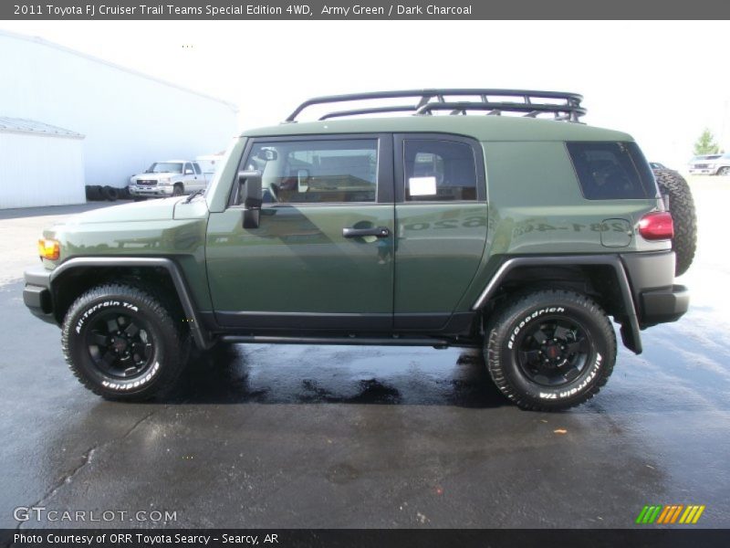 Army Green / Dark Charcoal 2011 Toyota FJ Cruiser Trail Teams Special Edition 4WD