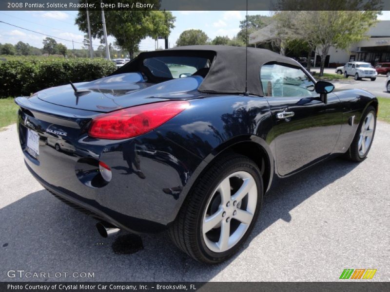  2008 Solstice Roadster Deep Blue