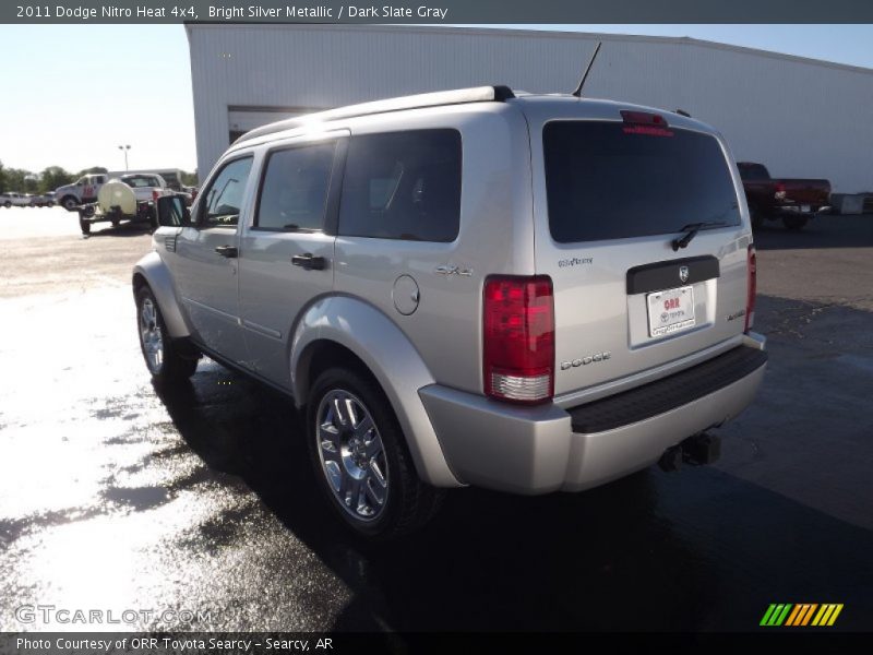 Bright Silver Metallic / Dark Slate Gray 2011 Dodge Nitro Heat 4x4