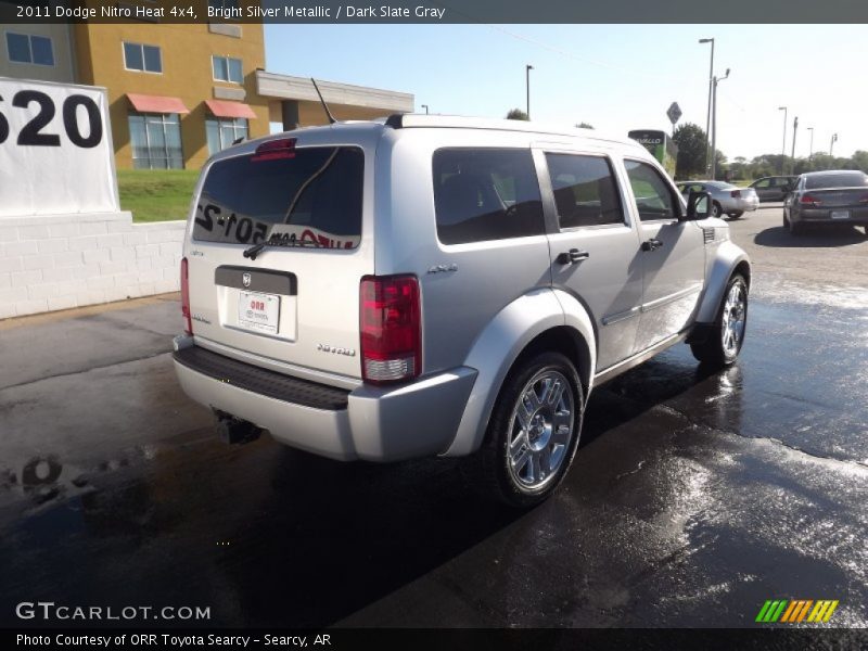 Bright Silver Metallic / Dark Slate Gray 2011 Dodge Nitro Heat 4x4