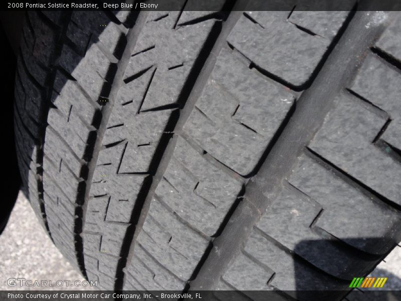 Deep Blue / Ebony 2008 Pontiac Solstice Roadster