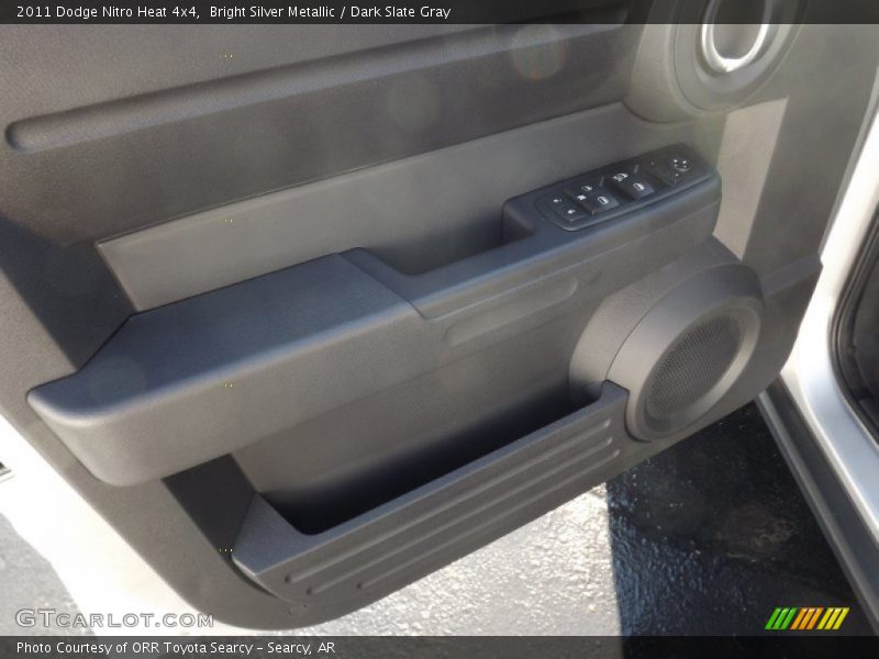Bright Silver Metallic / Dark Slate Gray 2011 Dodge Nitro Heat 4x4