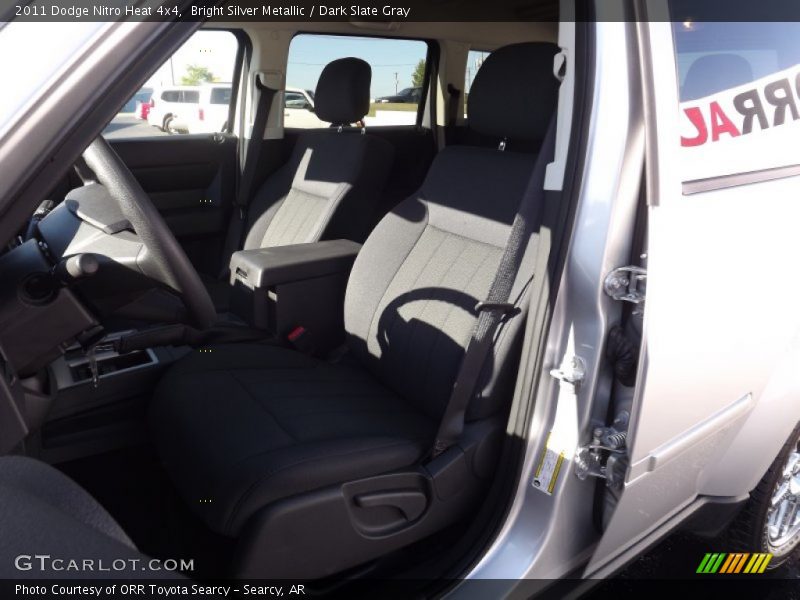 Bright Silver Metallic / Dark Slate Gray 2011 Dodge Nitro Heat 4x4