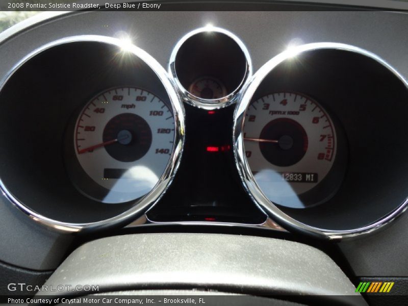 Deep Blue / Ebony 2008 Pontiac Solstice Roadster