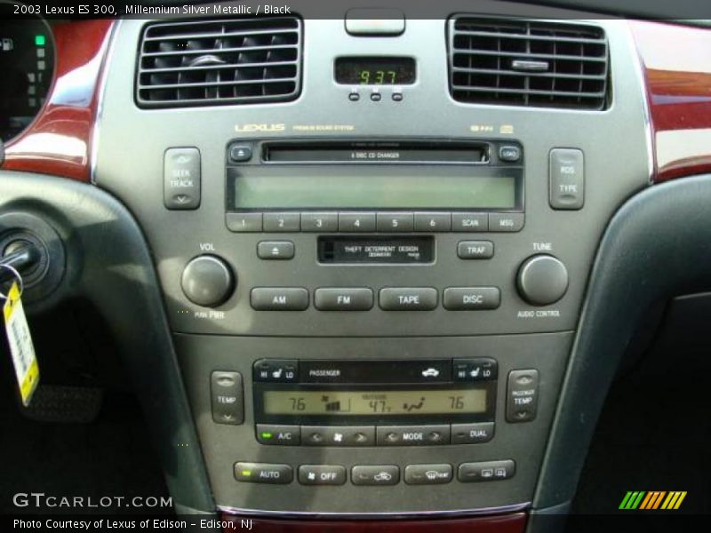 Millennium Silver Metallic / Black 2003 Lexus ES 300