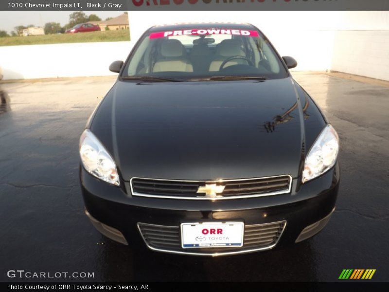 Black / Gray 2010 Chevrolet Impala LT