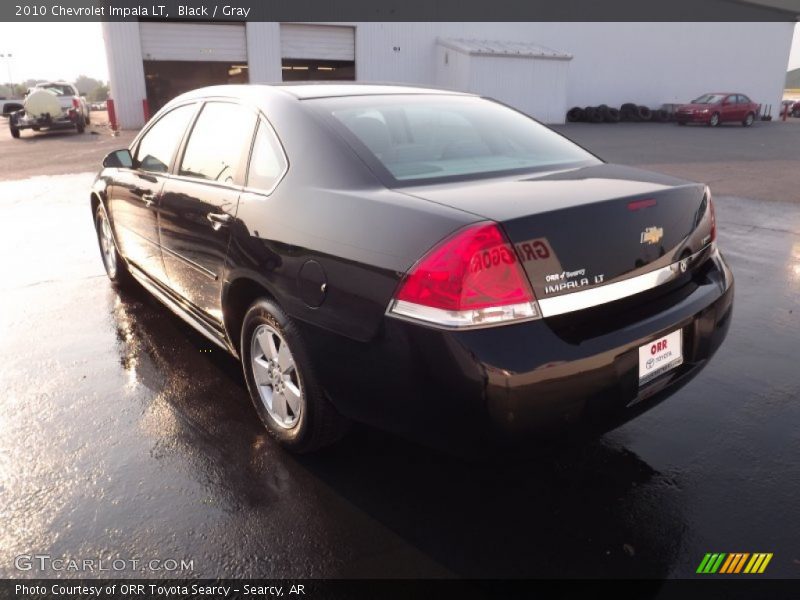 Black / Gray 2010 Chevrolet Impala LT