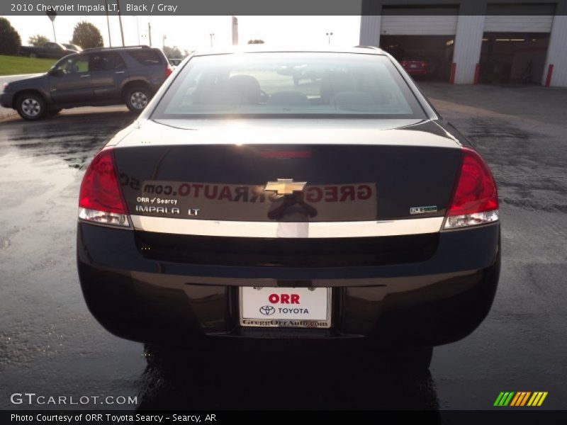 Black / Gray 2010 Chevrolet Impala LT