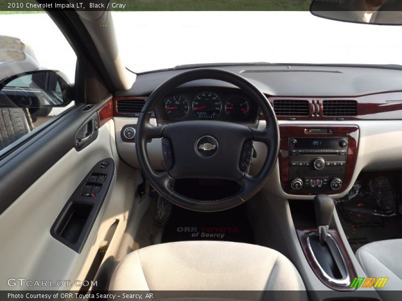 Black / Gray 2010 Chevrolet Impala LT