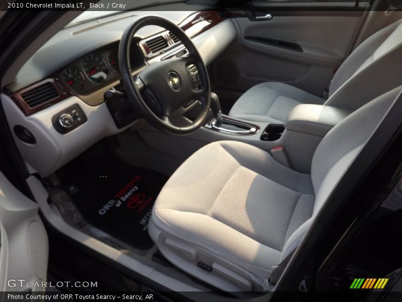 Black / Gray 2010 Chevrolet Impala LT