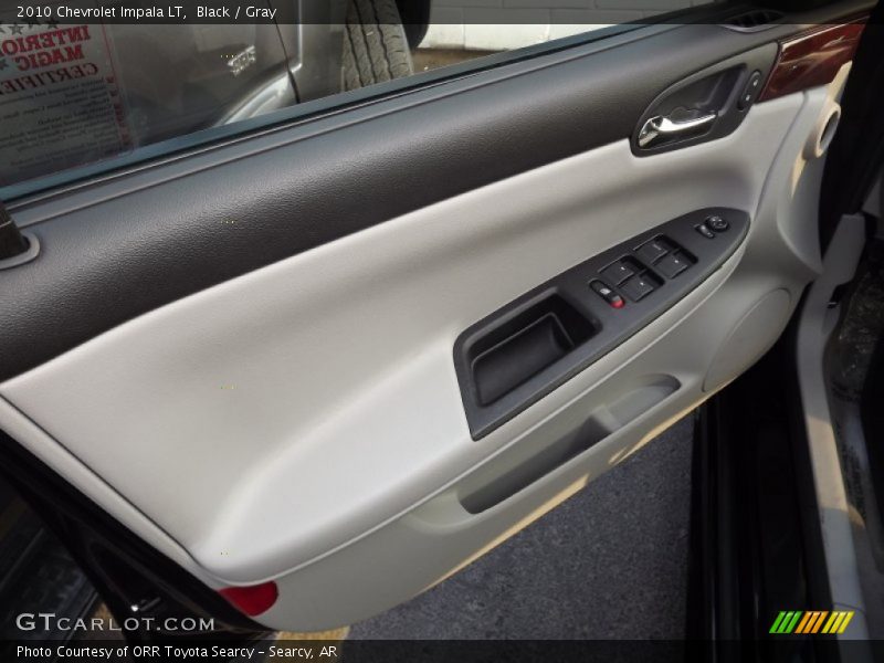 Black / Gray 2010 Chevrolet Impala LT