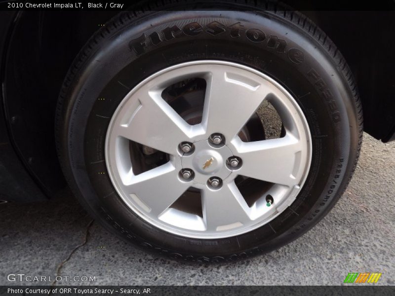 Black / Gray 2010 Chevrolet Impala LT