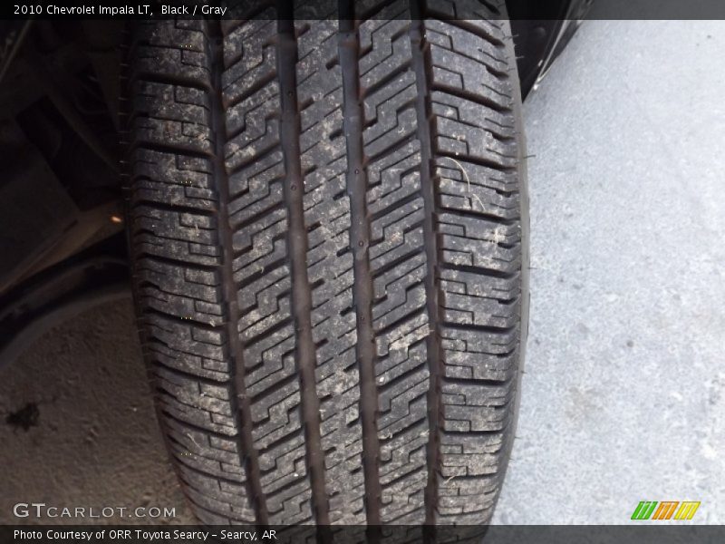 Black / Gray 2010 Chevrolet Impala LT