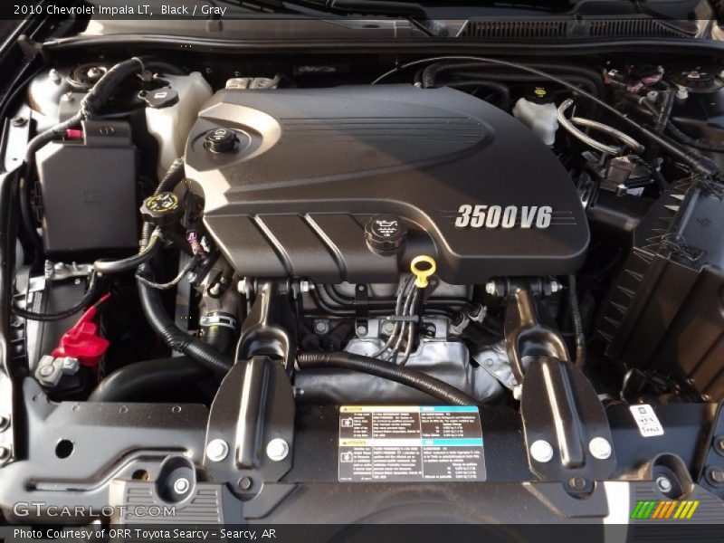 Black / Gray 2010 Chevrolet Impala LT