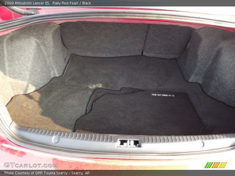 Rally Red Pearl / Black 2009 Mitsubishi Lancer ES