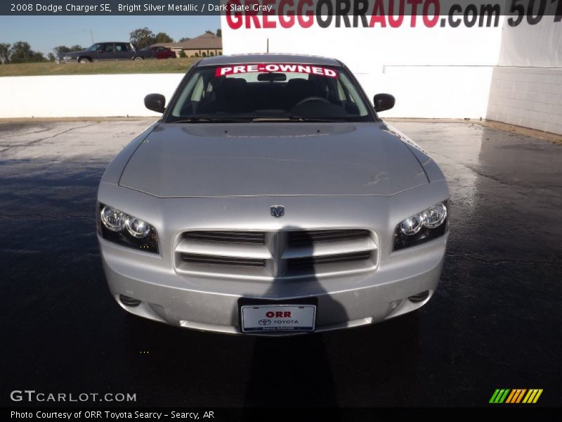 Bright Silver Metallic / Dark Slate Gray 2008 Dodge Charger SE