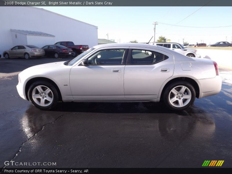 Bright Silver Metallic / Dark Slate Gray 2008 Dodge Charger SE