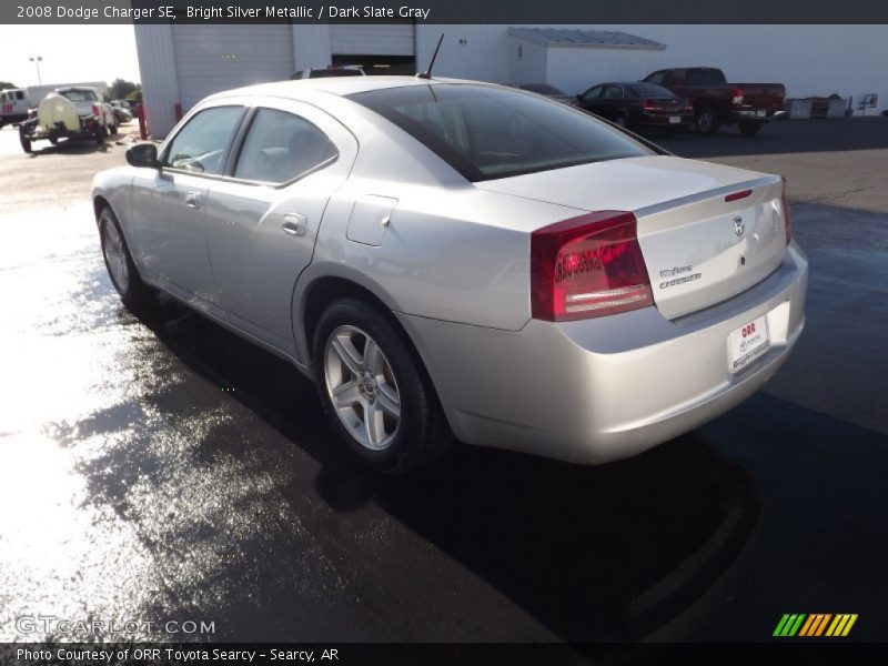 Bright Silver Metallic / Dark Slate Gray 2008 Dodge Charger SE