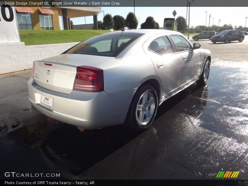 Bright Silver Metallic / Dark Slate Gray 2008 Dodge Charger SE
