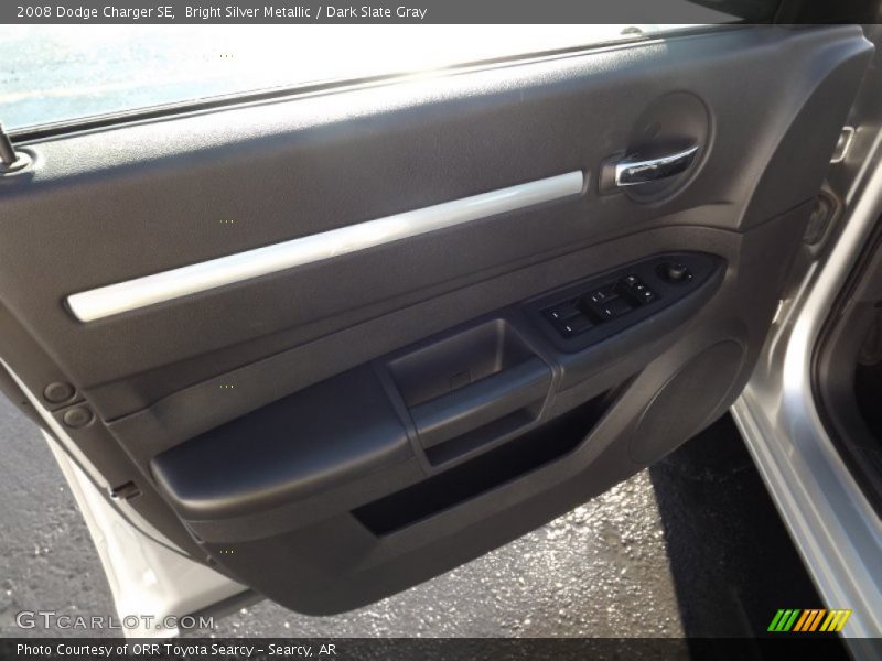 Bright Silver Metallic / Dark Slate Gray 2008 Dodge Charger SE