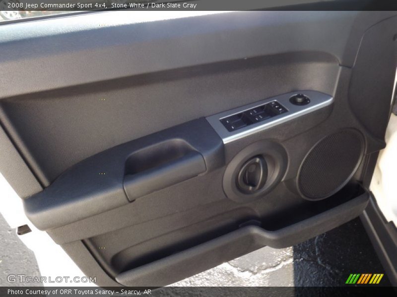 Stone White / Dark Slate Gray 2008 Jeep Commander Sport 4x4