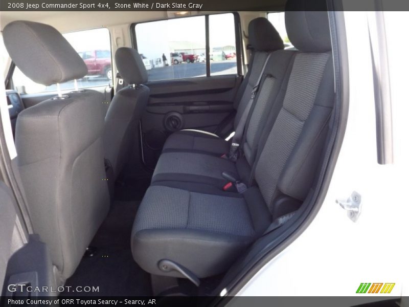 Stone White / Dark Slate Gray 2008 Jeep Commander Sport 4x4