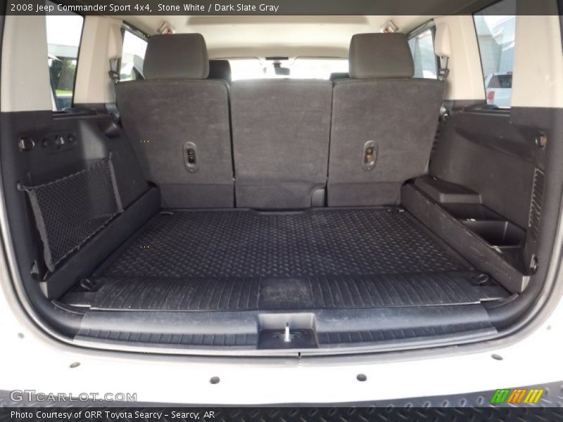 Stone White / Dark Slate Gray 2008 Jeep Commander Sport 4x4