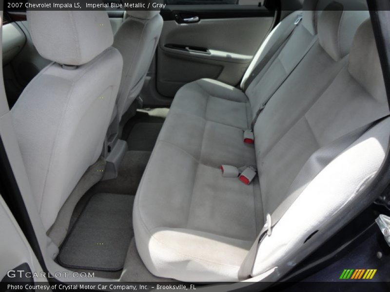 Imperial Blue Metallic / Gray 2007 Chevrolet Impala LS