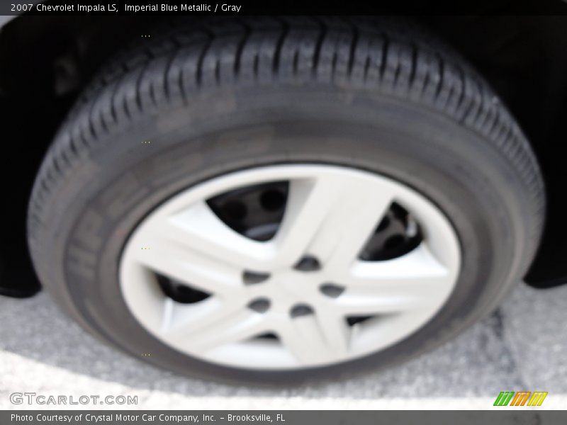 Imperial Blue Metallic / Gray 2007 Chevrolet Impala LS