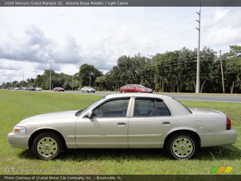 Arizona Beige Metallic / Light Camel 2006 Mercury Grand Marquis GS