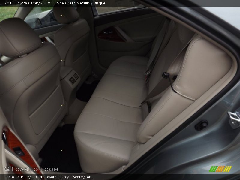 Aloe Green Metallic / Bisque 2011 Toyota Camry XLE V6