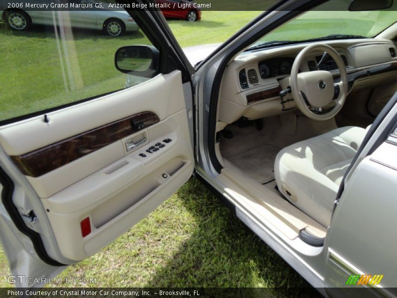 Arizona Beige Metallic / Light Camel 2006 Mercury Grand Marquis GS