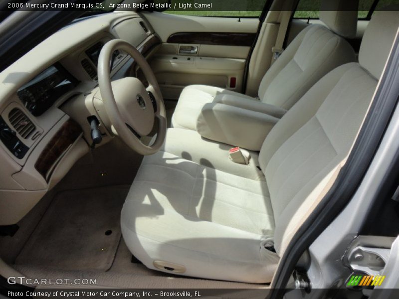 Arizona Beige Metallic / Light Camel 2006 Mercury Grand Marquis GS