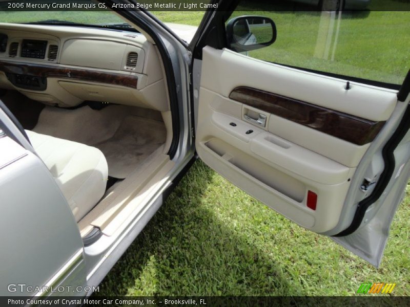 Arizona Beige Metallic / Light Camel 2006 Mercury Grand Marquis GS