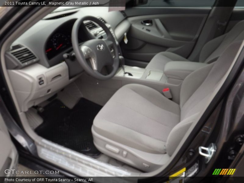 Magnetic Gray Metallic / Ash 2011 Toyota Camry LE