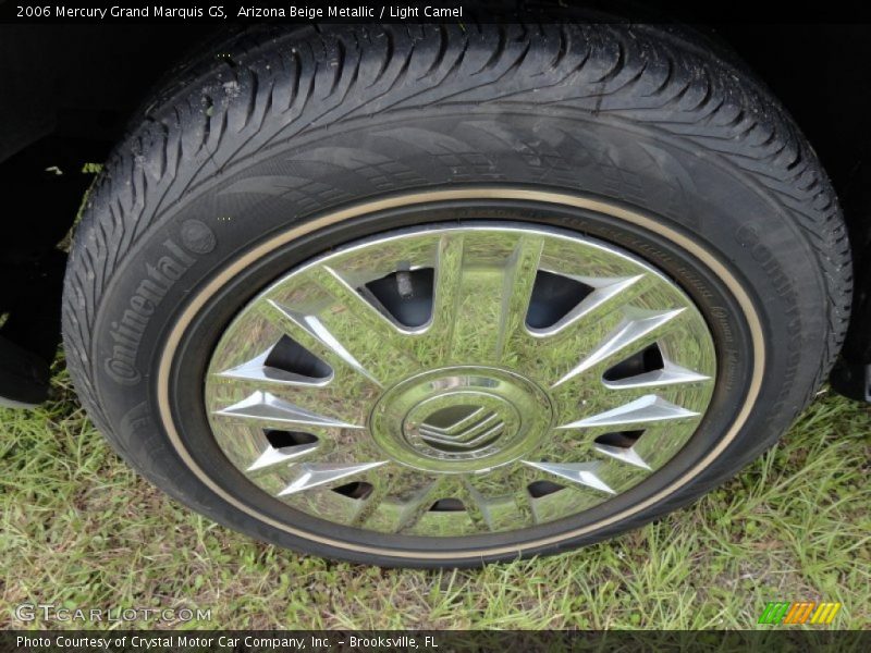 Arizona Beige Metallic / Light Camel 2006 Mercury Grand Marquis GS