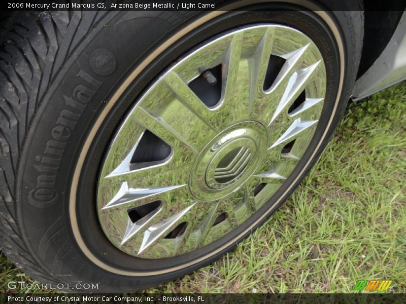 Arizona Beige Metallic / Light Camel 2006 Mercury Grand Marquis GS