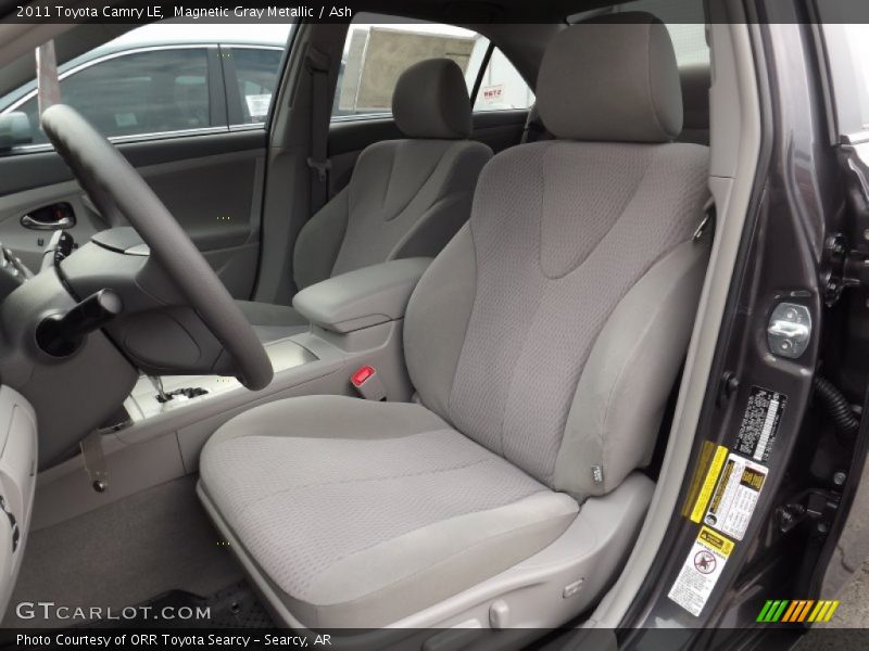 Magnetic Gray Metallic / Ash 2011 Toyota Camry LE