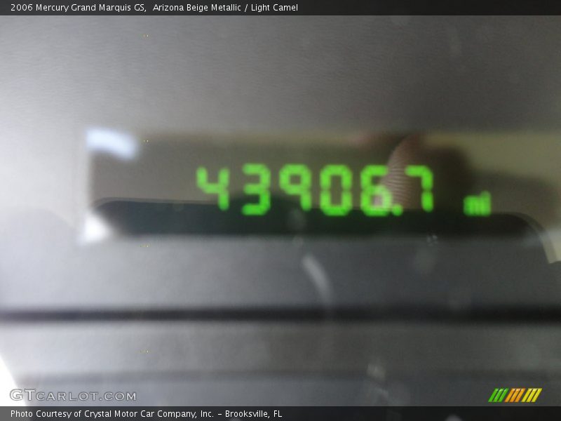 Arizona Beige Metallic / Light Camel 2006 Mercury Grand Marquis GS